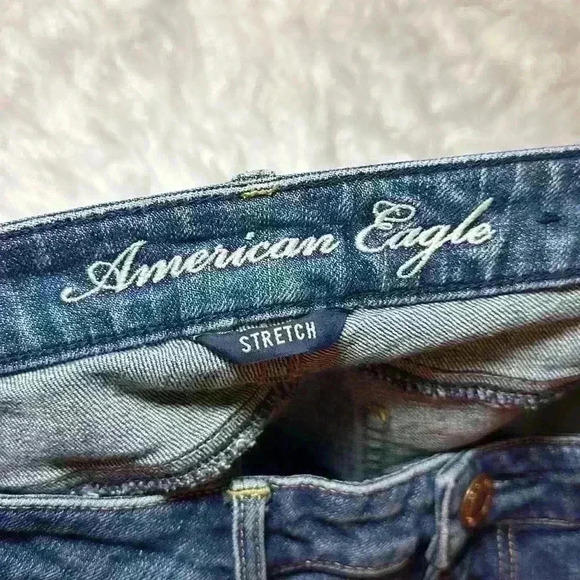 American Eagle Outfitters Stretch Skinny Denim Jeans Women’s Size 4 - Picture 11 of 14